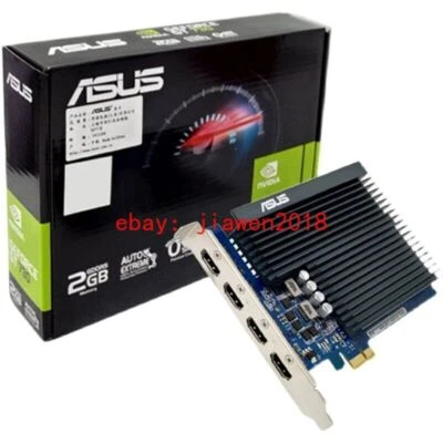 GT730-4H-SL-2GD5 ASUS NVIDIA GeForce GT 730 2 GB GDDR5 Graphics Card - Image 1 of 4