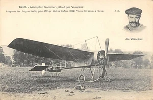CPA AVIATION MONOPLAN SOMMER PILOTE PAR VISSEAUX - Picture 1 of 1