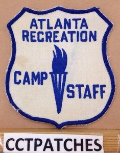 VINTAGE ATLANTA RECREATION CAMP STAFF PATCH - Picture 1 of 2