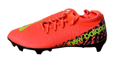 New Balance Unisex Furon v7 Dispatch FG Soccer Cleats Orange/Black  (SF3FDF7) - Image 1 of 4