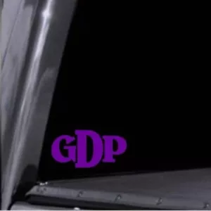 Adesivo GDP Grand Daddy viola decalcomania vinile auto finestra skateboard snowboard surf - Foto 1 di 4