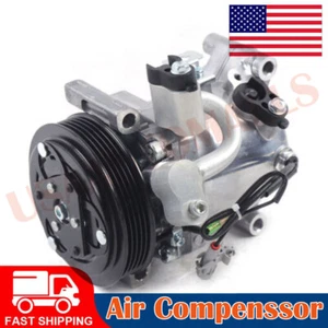 A/C Air Compressor with Clutch For Suzuki SX4 2007-2009 (Fits: Suzuki SX4) 2.0L - Picture 1 of 12