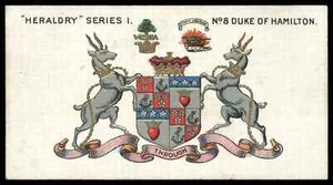 Taddy - 'Heraldry' (1910) - Duke of Hamilton - Picture 1 of 2