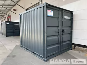 10 Fuß Lagercontainer, Werkzeugcontainer, neu, Farbe RAL7016 Anthrazitgrau - Bild 1 von 15
