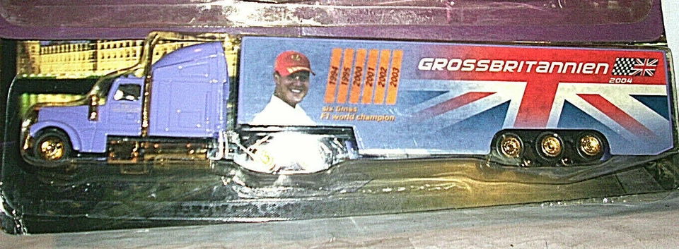 C-34-A-2 CAMION Micheal Schumacher F1 GROSSBRITANNIEN INGHILTERRA 1994 1995 2004 - Immagine 1 di 1
