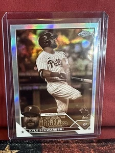 2023 Topps Chrome #88 Kyle Schwarber Sepia Refractor - Bild 1 von 2