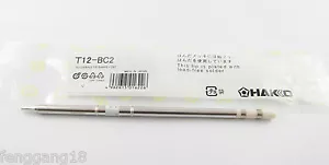 T12-BC2 Ersatz Lötkolben Spitze für Hakko Form-2BC PCB Reparaturprodukt - Bild 1 von 10