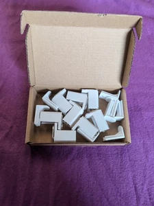 Klemmträger Plissee, 8st, Weiss, Neu - Bild 1 von 2