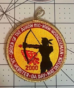 PARCHE MATTATUCK 10 EVENTOS ACTIVIDAD ORDEN DE LA FLECHA BOY SCOUT BSA OA - Imagen 1 de 1