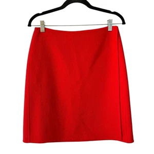 FALDA LINDA ALLARD ELLEN TRACY 4 PETITE 100% LANA VERDADERA ENVOLTURA LÁPIZ CARRERA DE COLECCIÓN - Imagen 1 de 11