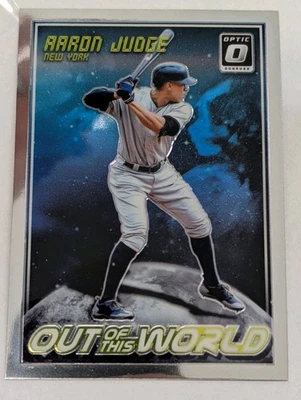 2018 Donruss Optic Out of This World #1 Aaron Judge Yankees - Image 1 of 2