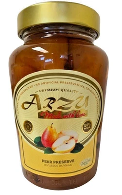 Pear Preserves 550g / Traditional Pear Jam / Azerbaijan / - Image 1 of 4