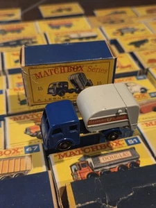 OLD VINTAGE LESNEY MATCHBOX # 15 DENNIS TIPPAX REFUSE TRUCK - Picture 1 of 4
