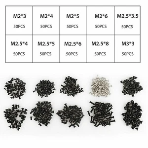 500pcs Assorted Laptop Computer Screws For HP Dell Lenovo Sony Toshiba SAMSUNG - Zdjęcie 1 z 7