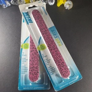 Trim Nail Care Salon Leopard Nail File Boards Beauty - Picture 1 of 7