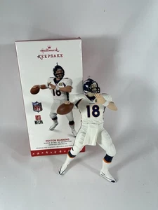 2016 Hallmark Keepsake Ornament Peyton Manning Super Bowl 50 Champion Broncos - Picture 1 of 6