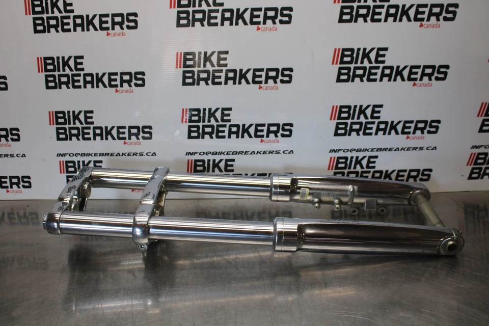 07-09 Harley-Davidson SOFTAIL FRONT FORKS SHOCK SUSPENSION 套装 一对 BB00 — 第 1/4 张图片