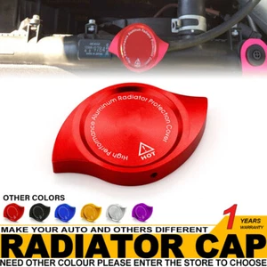 Red Aluminum Radiator Protection Cap Cover for Honda Accord Civic CR-V CRX RSX - Picture 1 of 7