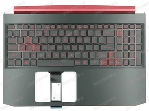 6B.Q5BN2.001 FOR ACER Palmrest Backlit Keyboard LED BLACK GTX1660Ti - Picture 1 of 3