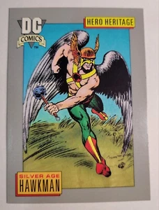 1992 DC Comics Card #11 Hawkman Silver Age Hero Heritage Vintage Trading Hobby - Picture 1 of 3