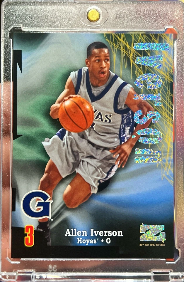 2012-13 Fleer Retro Allen Iverson 1997 Z-Force Rave Insert Card /399 SP #Z-13 - Image 1 of 1