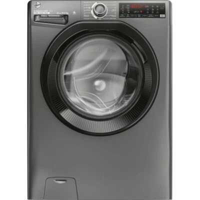 Hoover H3DPS4966TAMBR80 Free Standing Washer Dryer 9Kg 1400 rpm Graphite D - Image 1 of 4