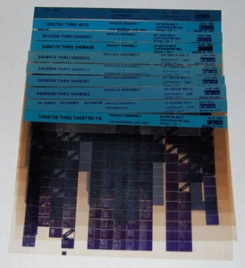 DEC (Digital Equipment Corp) Module Assembly Choice #1, #716-#5413299 Microfiche - Picture 1 of 5