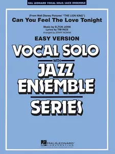 Can You Feel the Love Tonight Key: Eb-F Vocal Solo Jazz Ensemble Book 007500037 - Picture 1 of 1