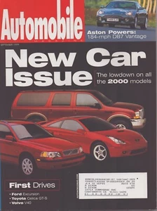 Automobile Magazine - September 1999 - New Car Issue - Foto 1 di 2