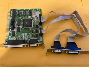 VERY RARE ISA card , STARTECH ST16C552CJ,Centronics Paralell, MIDI and 2 x DB9 - Picture 1 of 2