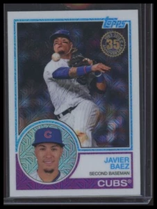 2018 Topps Silver Pack Series 1 Cromato Mojo 1983 Design #22 Javier Baez - Foto 1 di 2