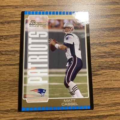 2005 Bowman Bronze Matt Cassel #222 New England Patriots RC  - Image 1 of 4