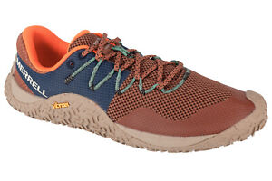 chaussures de running Homme, Merrell Trail Glove 7, Marron
