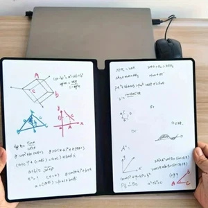 A5 Reusable Whiteboard Notebook with Pen & Erasing Cloth - Picture 1 of 19