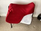 Albion Red Fleece Saddle Cover ****