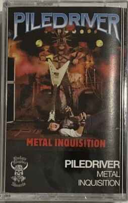 Piledriver - Metal Inquisition Cassette 2022 Shadow Kingdom – SKR182 [Sealed] Foto 1 de 4
