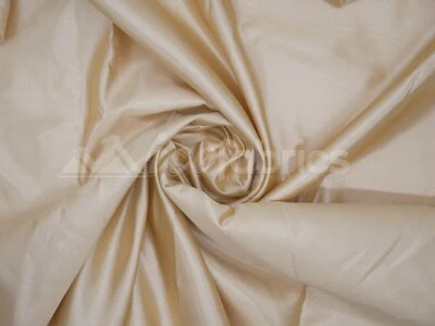 Gold Charmeuse Bridal Satin Fabric Silky By The Yard- Soft Thick Satin-  - Image 1 of 4