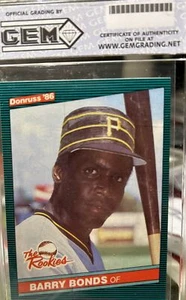 1986 Donruss The Rookies Barry Bonds #11 Rookie Card RC - Pittsburgh Pirates - Picture 1 of 3