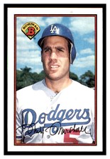 1989 Bowman #350 MIKE MARSHALL Los Angeles Dodgers ~D5M