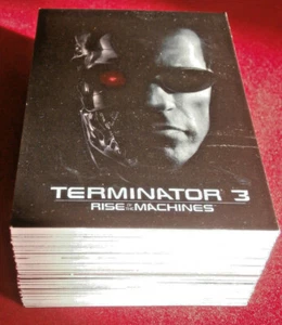 TERMINATOR 3 - RISE OF THE MACHINES - Complete VINTAGE Base Set, 72 cards - 2003 - Picture 1 of 12