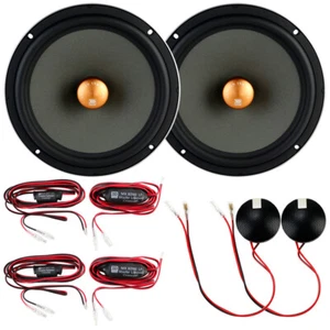 Morel IP-UNI82 8" 2-Way Universal Car Audio Component Slim Speakers System NEW - Picture 1 of 6