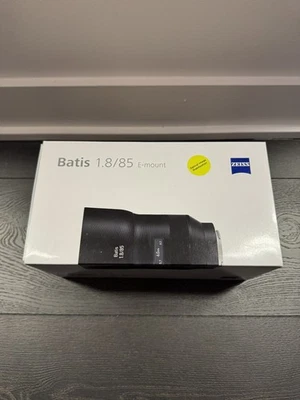 Zeiss Batis 85mm f/1.8 T* Sonnar Lens for Sony E Mount, Black - Image 1 of 2