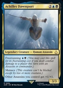 MTG - ACHILLES DAVENPORT - Assassin's Creed (R) - Picture 1 of 1