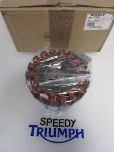 TRIUMPH BONNEVILLE T120 T100 SCRAMBLER 900 SPEED TWIN STATOR LICHTMASCHINE T1301984 - Bild 1 von 4