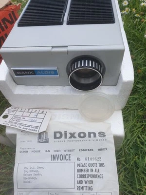 Rank Aldis Mini Mk2 slide projector F*S - Image 1 of 4
