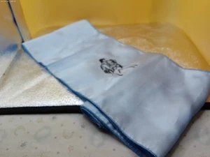 Elvis Presley Vintage Schal blau mit seinem Bild - Bild 1 von 4