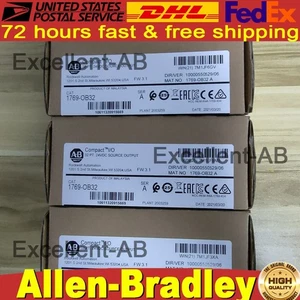 New Factory Sealed AB 1769-OB32 CompactLogix 32 Pt 24VDC D/O Module US Free Tax - Picture 1 of 2