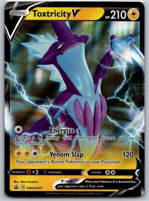 Toxtricity V - SWSH017 SWSH: Sword & Shield Promo Cards NM - Image 1 of 2