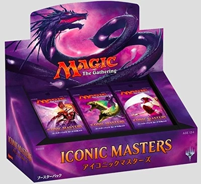 Magic The Gathering Iconic Masters Booster CAJA 24 Paquetes Versión Japonesa Magic The Gathering Foto 1 de 3