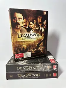 DVD Deadwood Serie Completa Temporadas 1-3 Región 4 - Imagen 1 de 7